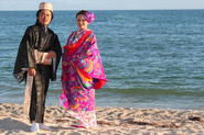沖縄の伝統衣裳 (6月29日)